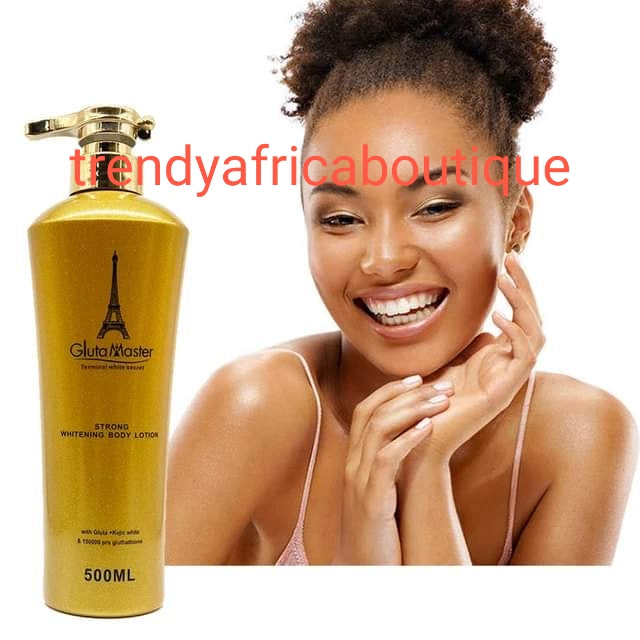 combo: gluta master terminal white body lotion 500ml, & serum 120ml. Strong whitening gluta + kojic pro glutathion 150000mg.