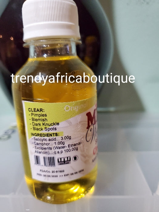 Mino Original Wedding Secret Gesichtswasser. Effektiver Gesichtsreiniger, der Pickel, dunkle Knöchel, schwarze Flecken und Gesichtsunreinheiten beseitigt. 100 ml