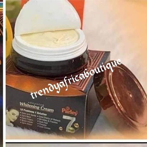 X 2 jar Parlay Goldie advanced beauty face cream, pearl shine. 10 problems 1 solution cream. Clear and glow your face qith alpha arbutin, kojic acid, Vitamin B. 100% effective