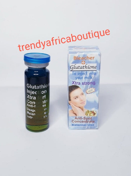 Blanchisseur + GLUTATHIONE concentrated. Xtra strong Anti Spots 15mlx1. Vail. Mix into your body Lotion