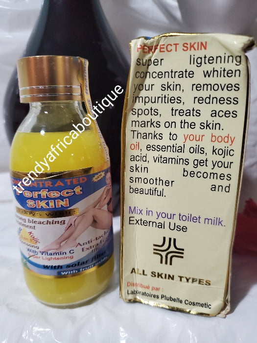 Concentrated Perfect skin oil, xtra strong anti spots, blemise remover serum/oil. Formulated with ingredients to target skin imperfections!!