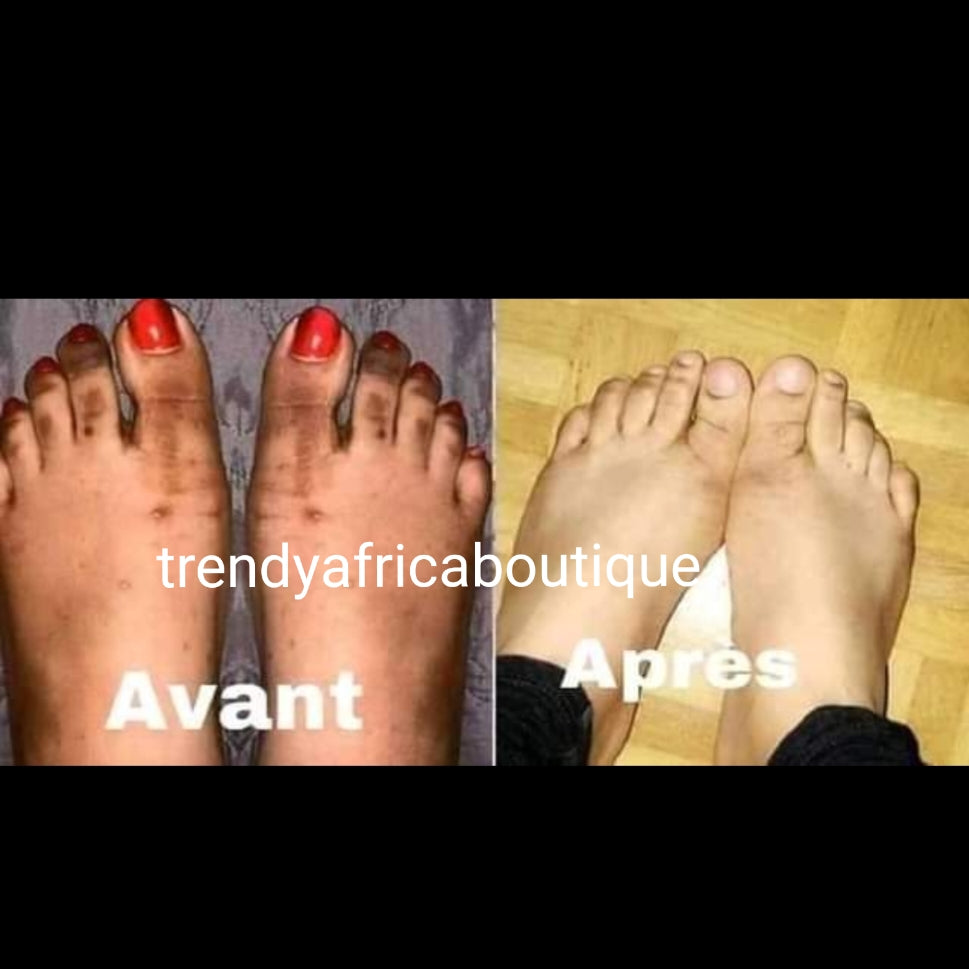 BIO ECLAT concentre serum/oil. 100% action on whitening black discolorations on hands and feet. Formulated with fruit extracts and essential oil. 35ml x1 bottle!