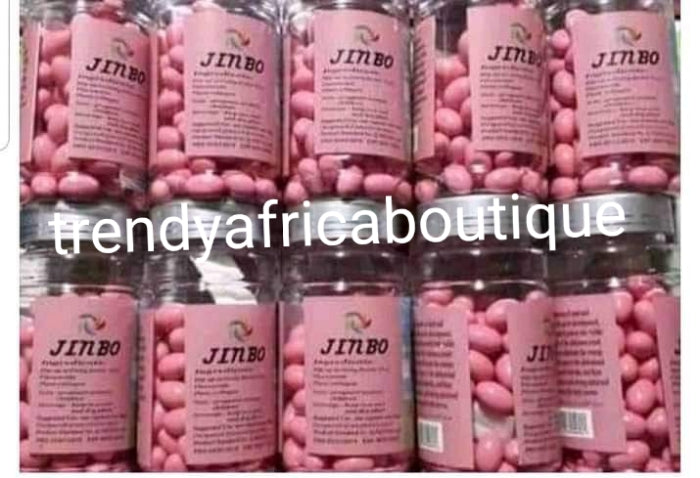 Sexy Kurven mit den natürlichen Nahrungsergänzungsmitteln von Jinbo: Zielen Sie auf Bauchfett und stärken Sie Ihren Po. Keine Nebenwirkungen, hergestellt aus rein natürlichen Inhaltsstoffen. 100 Gelkappen pro Flasche. 💯% Zufriedenheit