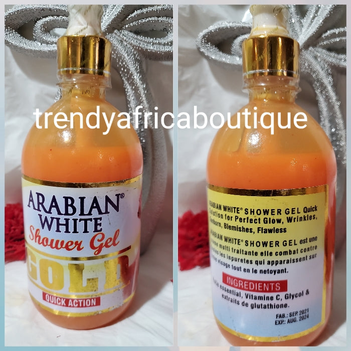Arabisches weißes Duschgel 500 ml! Schnelle Wirkung für einen perfekten Glow