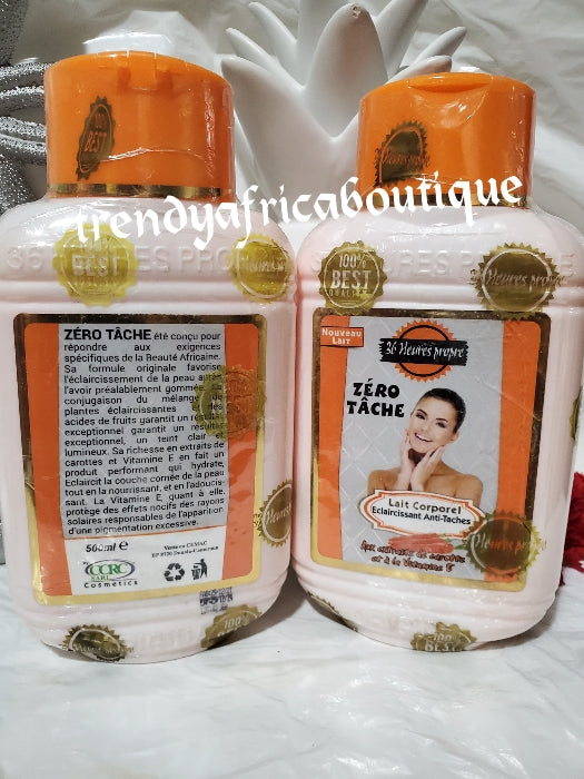 Concentré Éclaircissant 36 Heures - Carotte, Vitamine E, Glutathion, Kojic 60ml