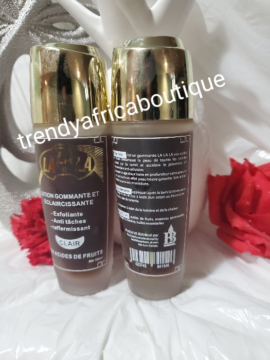 BACK IN STOCK!!! Lalala strong action exfoliating anti acne/pimples, & black spots cleanser/lotion 100ml x 1.