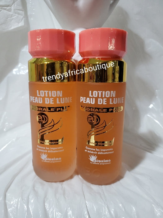 Lotion Peau De Lune florale plus lightening face cleanser.  Gently removing black spots 100ml bottle. Super effective