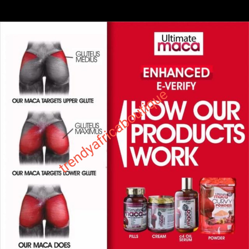 WIEDER AUF LAGER: Ultimate Maca C4 Serum/Öl 300 ml x 1 Flasche im Angebot. Maximale Po- und Hüftvergrößerung. 💯 Zufriedenheit!!!