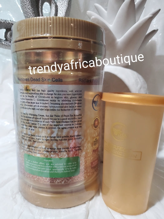 BACK IN STOCK!!! New release Phyto Collagen PERFECT GLOWING SKIN with L-Glutathion PLUS & Collagen. Active white powder suppliments 850g jar x 1