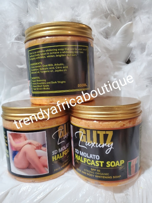 2 n 1 Oshaprapra Organic Half-cast formula molato soap 600g & whitening serum/oil. Triple action formula with fruit extracts, glutathion powder + AHA 250mlx 1 bottle: Results in 5 to 7 days!