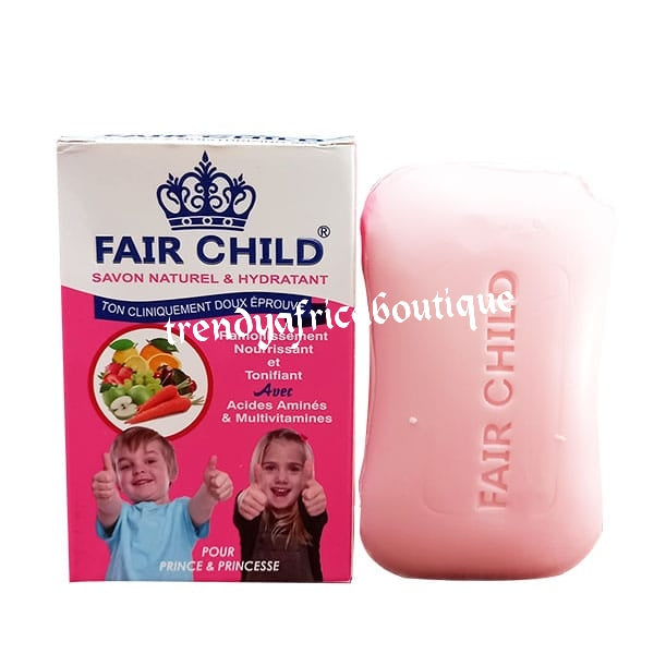 2 in 1 combo Fair Child natural softening, nourishing and glowing kids body lotion and soap with amino acids and glycerin 400mlx 1 bottle
