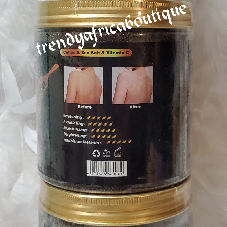 2ps. Set of Le asian white. Shower gel and coffee, coconut, sea salt body scrub, super whitening and skin polisher body scrub. Best deal