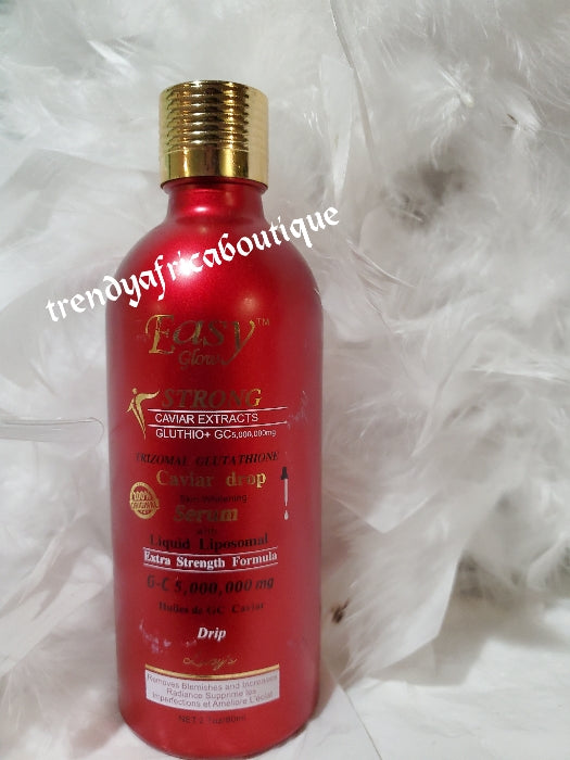 Easy Glow Strong Caviar extracts body serum/oil.120mlx1 strong whitening & body polisher extra strenght formula with caviar drop