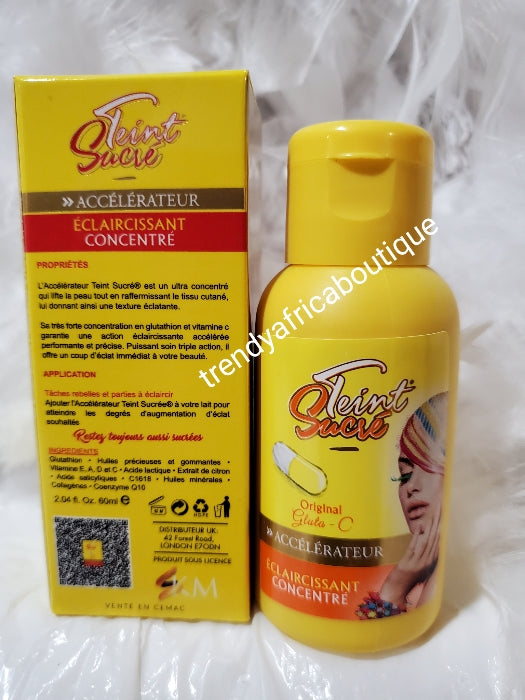 OSHAPRAPRA!!! Teint Sucre whitening/bleaching Gluta C. Unify, clarifies & Correct pigmentation irregularities 60mlx1.serum/oil 100% satisfaction