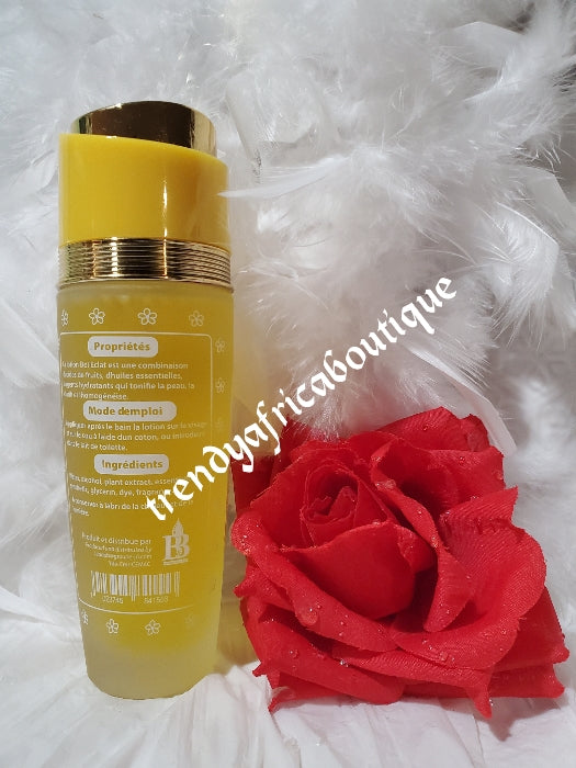 Bel Eclat 💯 lotion( face cleanser) triple action whitening, toning, and purifying Gently removing black spots, acne etc. 100ml bottlex1