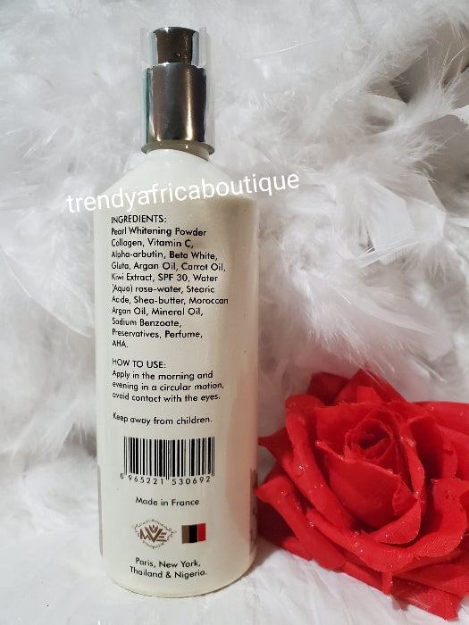 Supreme white 💯 triple action satisfying whitening body lotion & glowing. Active intense 450mlx1 super effective