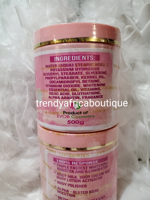 Evob Brishish white Royal Solution Triple Concentre innovative soap. Final touch with irresistible Glow 500gx1