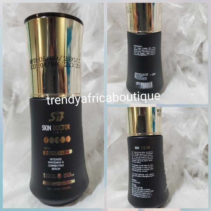 Skin Dorctor Paris gluta glow intense whitening and Unifying corrective serum/oil. 50mlx 1
