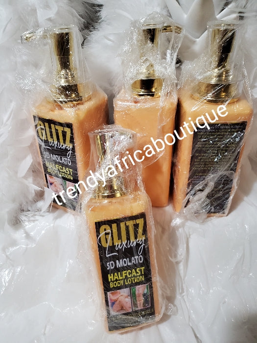 New Product ALERT: Glitz Luxery 5D molato half-cast whitening set: Body lotion, molato soap and face cream. Strong Organic Formula. no serum needed