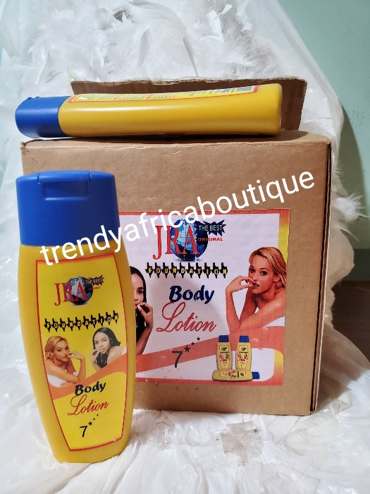 4pc set: JRA african fresh oyigbo soap, body lotion, face cream and serum formulated wth all natural ingredients