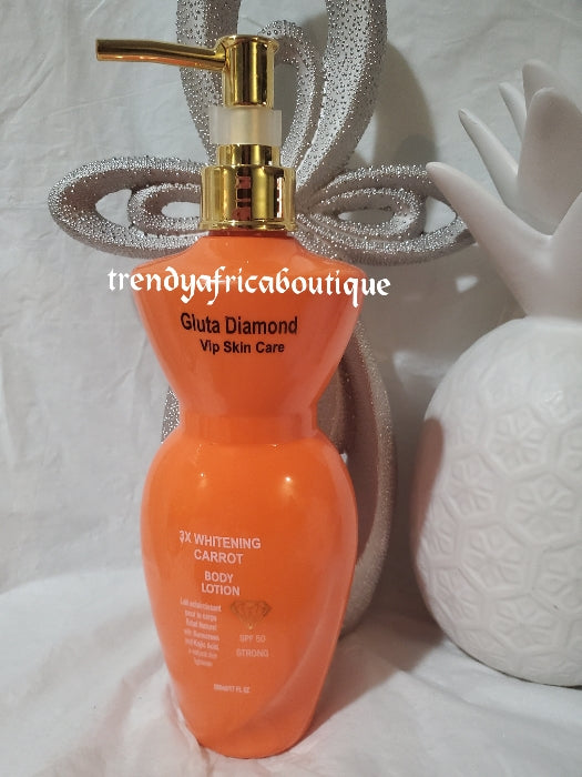 Gluta Diamond VIP skin care 3X whitening carrot body lotion