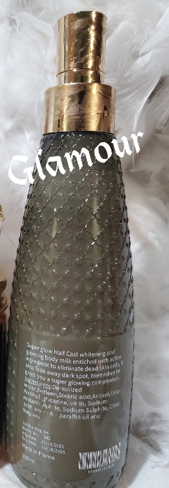 BACK IN STOCK Super Glow Paris whitening and glowing Half cast body lotion with spf 50. 300mlx 1. Super effective