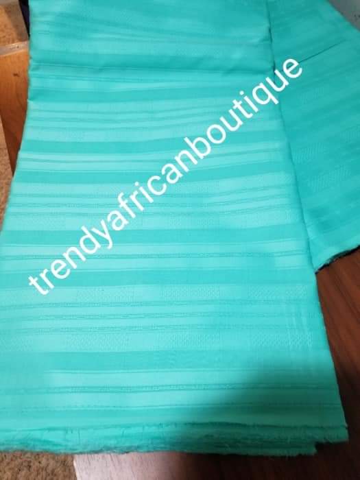 Sale sale: Top quality Mint Green swiss voile lace fabric for Nigerian Men native outfit. Soft quality fabric. Can be use for agbada/3pc outfit for men. Sold per 5yds. Price is for 5yds