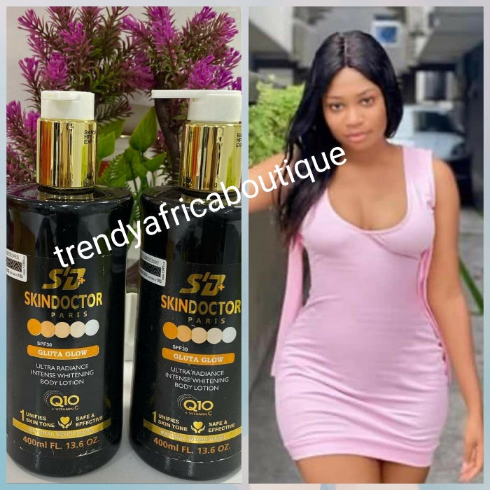 3pcs set: Skin Doctor Gluta Glow intense whitening Body Lotion, face c Trendy Africa Boutique 3pcs set: Skin Doctor Gluta Glow intense whitening Body Lotion, face c Trendy Africa Boutique