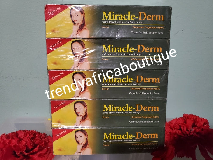 X 3 tube cream of Miracle derm tube cream. Anti stretch marks. Wholesale