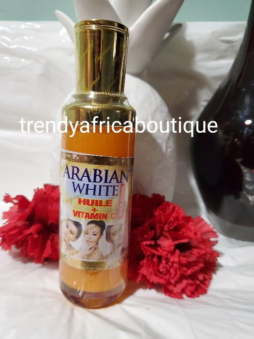 4pcs combo set  Arabian Magic white gluta half cast lotion, arabian white face cream, oil and carrot shower gel. 100% effective whitening combo