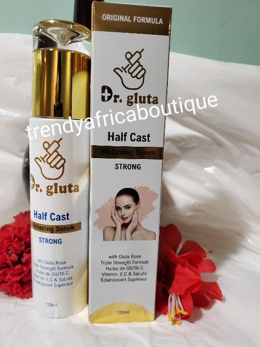 2pcs. Gluta Master half cast whitening body lotion and anti dark spots serum.Triple strenght formula with Gluta Rose, Vitamin E, C.