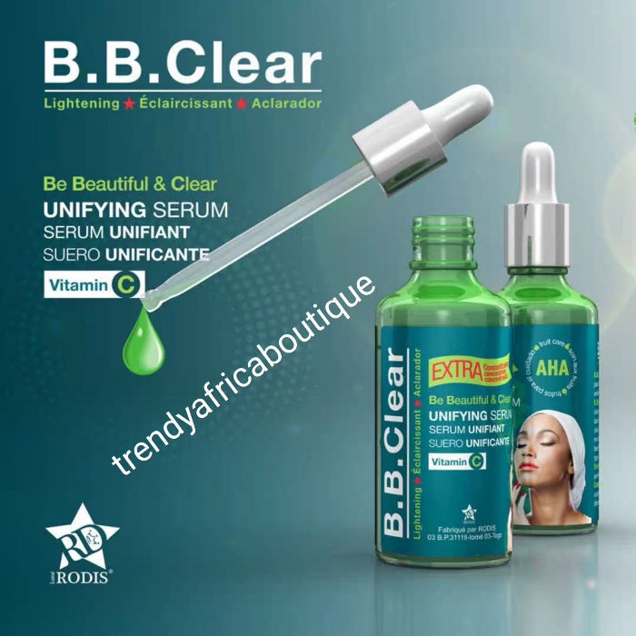 BB Clear AHA Unifying Serum/Öl mit Vitamin C und AHA. Aufhellendes und vereinheitlichendes Gesichtsserum 30 ml x 1. 