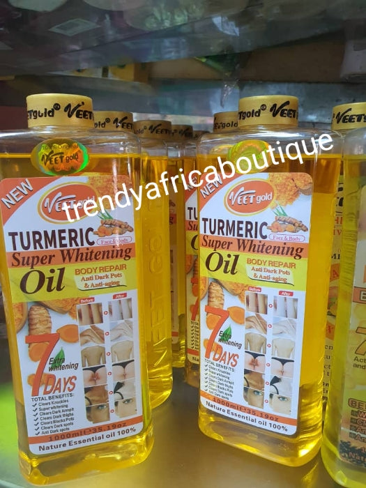 VeetGold Vitamin C-Körperkorrekturöl mit Pumpe, 100 % natürliches ätherisches Öl. In die Körperlotion mischen oder allein verwenden. Vorsicht vor Fälschungen. Lichtschutzfaktor 15