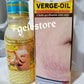 Bel Mine Verge oil. anti stretch marks serum/oil with Gluta-collagen x 125mlx  1 bottle sale. Rapid response