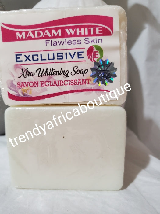 2pcs Evob Madam white flawless skin Exclusive xtra whitening face cream and soap. Anti pimples and acne treatment for all skin types