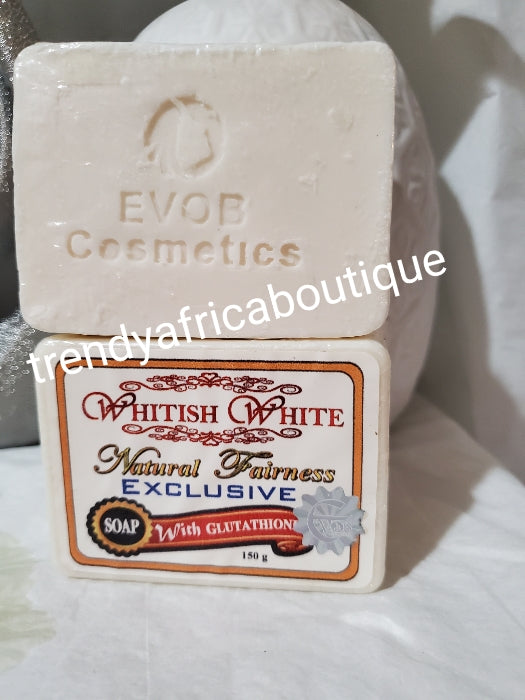 Whitish White  natural fairness Exclusive glutathion soap 150gx1