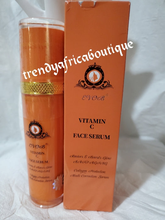 Evob multi corrective anti aging vitamin C face serum. Revive and restore facial glow.  75mlx1