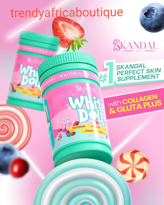 Glow 2gether with skandal miracle pure white & Skandal White Doll whitening, antioxidants, smooth, youthful, radiant complexion, anti acne and spots supplements 800g each. 2 jar sale U.S.A AUTHORIZED Distributor.