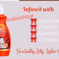 Olaybact skin Carrot whitening body lotion formulated with glutathion + vitamin C 450mlx1