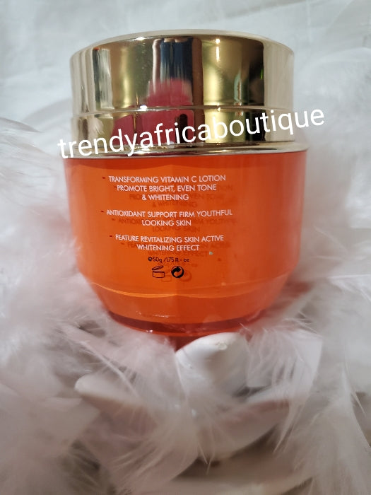 Active Caviar drip vitamin C & Turmeric face cream. transforming vit.C face cream, brighten and even tone complexion 50gx1