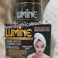 3pcs set: Lumine half cast lightening and toning body lotion, lumine Zero dark spots corrector face & body cream and 1 lumine soap face and body