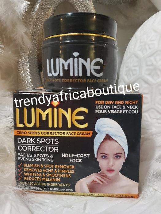 NEW Lumine half-cast face & body dark spots corrector cream. for Dark inner thighsN under arms, face & neck, knuckles, elbows, knees etc. 50gx 1