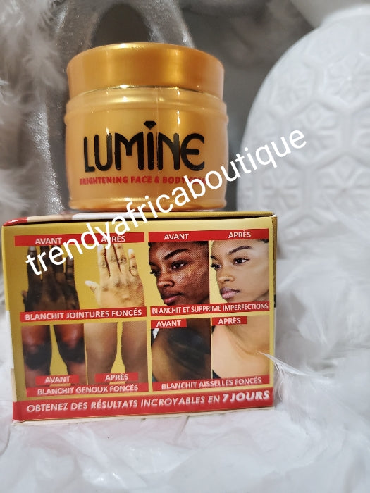 NEW Lumine brightening face & body HD glowing cream 7 days action.  BEST for sensitive & normal skin. X 1. Face, neck, knuckles, elbows, knees, inner thighs.