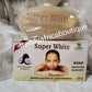 LANA super white lightening & exfoliating soap for face & body. Anti black spots and deep cleansing for all skin types. 200g x 1