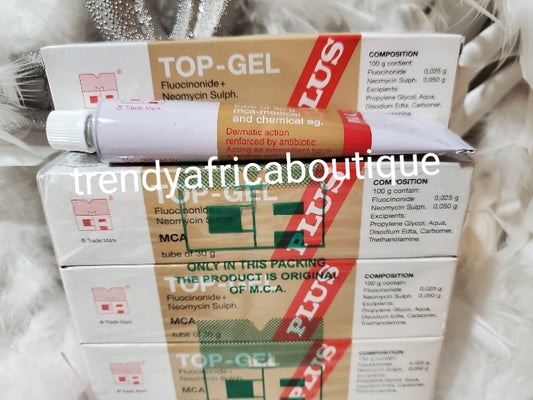 Original Top gel  MCA PLUS tube cream 30g x 1 price is for one. FAST ACTION CREAM