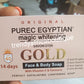 4pc set:  Original Purec Egyptian secret GOLD body milk, Recovery whitening  face & body lotion, face cream, soap & Glutathion Comprime pink serums. AUTHENTIC