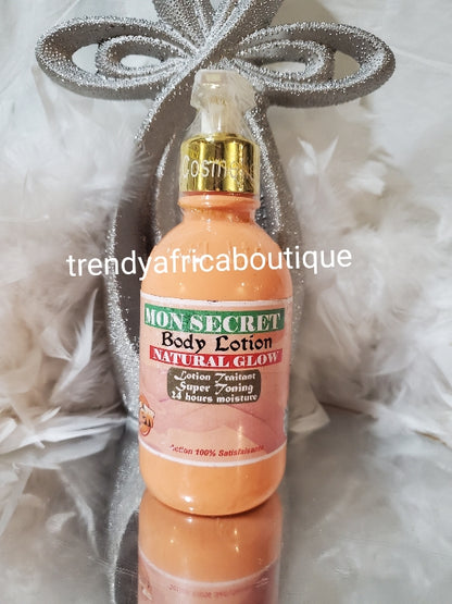 Neue Verpackung!!! AUTHENTISCHES Mon Secret Eclaircissant mit schneller Wirkung, aufhellend, aufhellend und strahlend, gegen schwarze Flecken und Markierungen. Körperlotion 300 ml. Kaufen Sie mehr und sparen Sie!!