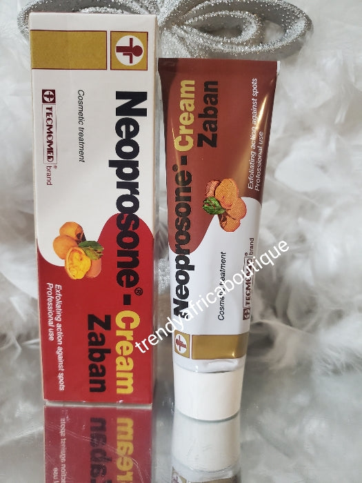 Neoprosone ZABAN Cream. Exfoliating action against black spots.  X 1 tube. 100% satisfaction👌 results in 5 days
