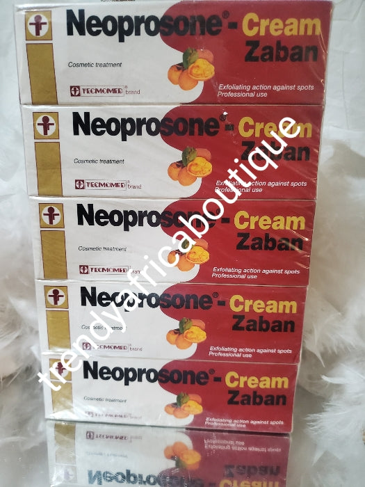 Neoprosone ZABAN Cream. Exfoliating action against black spots.  X 1 tube. 100% satisfaction👌 results in 5 days