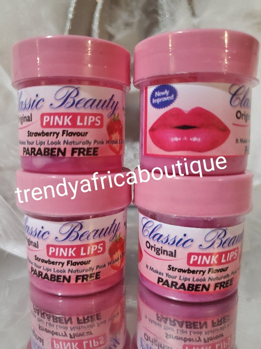 Classic Beauty original Pink Lips. Makes your lips naturally pink within 5 days. PARABEN FREE!!!  15g X 1